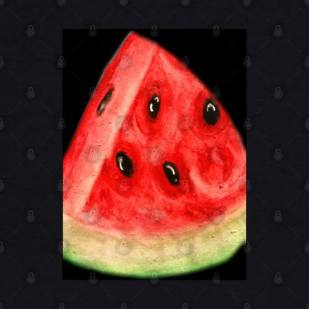 Watermelon watercolor design by Artistic_st